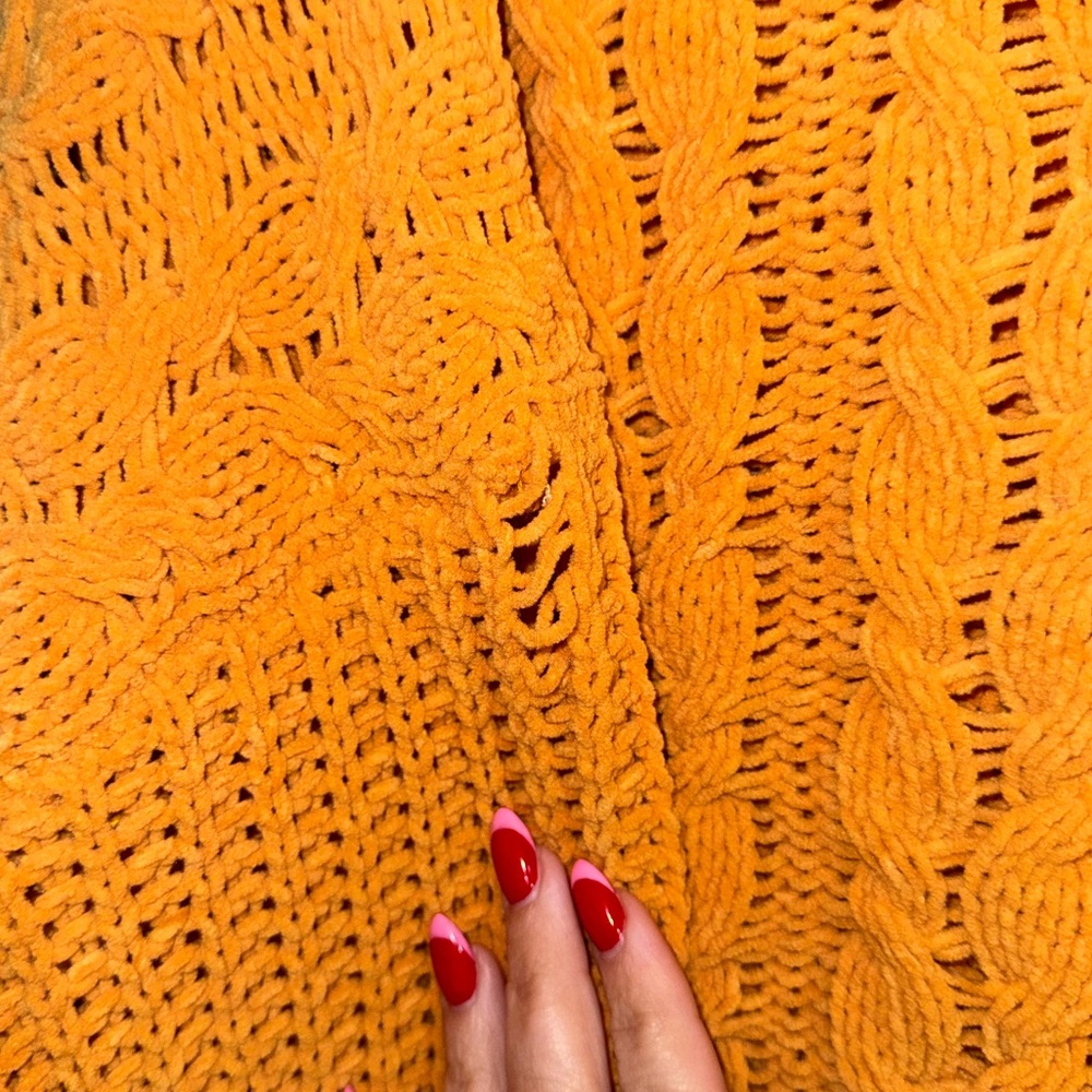Umgee Mustard Knit Sweater - Picture 4 of 6